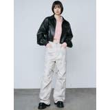 スペイシーマークショートブルゾン | EMODA | 詳細画像12 