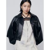 スペイシーマークショートブルゾン | EMODA | 詳細画像16 