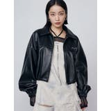 スペイシーマークショートブルゾン | EMODA | 詳細画像18 