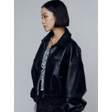 スペイシーマークショートブルゾン | EMODA | 詳細画像49 