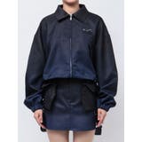 ライトミックス | スペイシーマークショートブルゾン | EMODA