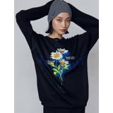 ブラック | フラワールーズニット | EMODA