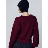スキッパーワイドニット | EMODA | 詳細画像14
