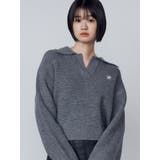 スキッパーワイドニット[品番：MKSW0062741]｜EMODA（エモダ）の