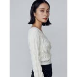 アシンメトリークロスニット | EMODA | 詳細画像10 