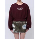 STONE LOGO SHORT SWEAT | EMODA | 詳細画像3 