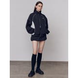 ナイロンジップアップブルゾン | EMODA | 詳細画像5