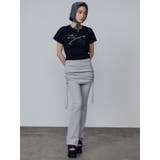 レイヤースカートフィットフレアパンツ | EMODA | 詳細画像10