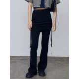 レイヤースカートフィットフレアパンツ | EMODA | 詳細画像2