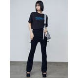 レイヤースカートフィットフレアパンツ | EMODA | 詳細画像22