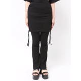 レイヤースカートフィットフレアパンツ | EMODA | 詳細画像31