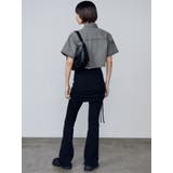 レイヤースカートフィットフレアパンツ | EMODA | 詳細画像5