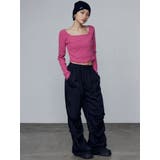 ラスターナイロンタックパンツ | EMODA | 詳細画像24 