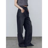 ルーズワイドハイウエストジーンズ | EMODA | 詳細画像11 