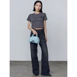 ルーズワイドハイウエストジーンズ | EMODA | 詳細画像14 