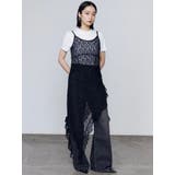 ルーズワイドハイウエストジーンズ | EMODA | 詳細画像17 