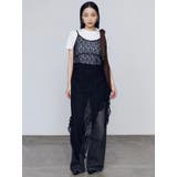 ルーズワイドハイウエストジーンズ | EMODA | 詳細画像19 