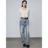 ルーズワイドハイウエストジーンズ | EMODA | 詳細画像21 