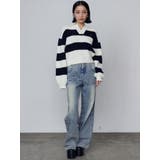 ルーズワイドハイウエストジーンズ | EMODA | 詳細画像24 