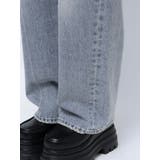 ルーズワイドハイウエストジーンズ | EMODA | 詳細画像32 