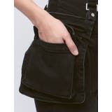 ハングリボンフレアハイウエストパギンス | EMODA | 詳細画像7 