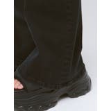 ハングリボンフレアハイウエストパギンス | EMODA | 詳細画像9 