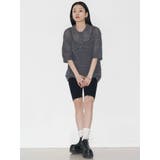 【VEQUM】OPEN WORK POLO KNIT | EMODA | 詳細画像19 