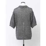 【VEQUM】OPEN WORK POLO KNIT | EMODA | 詳細画像26 