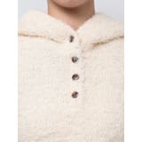 シャギーフードニットタンクトップ | EMODA | 詳細画像24