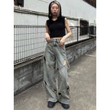 シャギーフードニットタンクトップ | EMODA | 詳細画像7