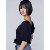 2WAYギャザーショルダートップ | EMODA | 詳細画像28