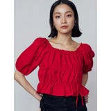 2WAYギャザーショルダートップ | EMODA | 詳細画像34
