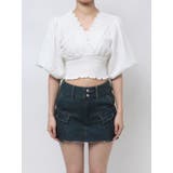 SHIRRING MINI TOP | EMODA | 詳細画像3