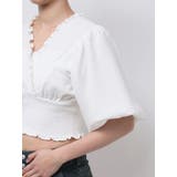 SHIRRING MINI TOP | EMODA | 詳細画像7