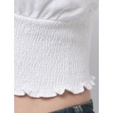 SHIRRING MINI TOP | EMODA | 詳細画像8