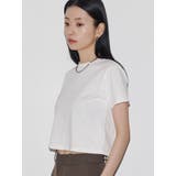 【VEQUM】DAMAGE CROPPED T SHIRT | EMODA | 詳細画像11 