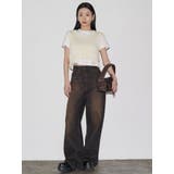 【VEQUM】DAMAGE CROPPED T SHIRT | EMODA | 詳細画像17 
