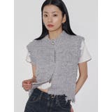【VEQUM】DAMAGE CROPPED T SHIRT | EMODA | 詳細画像18 
