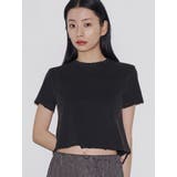 【VEQUM】DAMAGE CROPPED T SHIRT | EMODA | 詳細画像22 