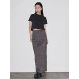 【VEQUM】DAMAGE CROPPED T SHIRT | EMODA | 詳細画像27 