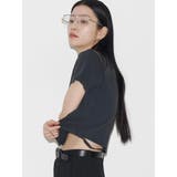 【VEQUM】DAMAGE CROPPED T SHIRT | EMODA | 詳細画像35 