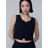 レースアップナイロントップス | EMODA | 詳細画像2