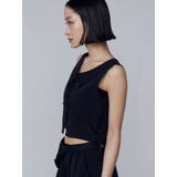 レースアップナイロントップス | EMODA | 詳細画像3