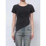 ブラック | ハングストリングTシャツ | EMODA