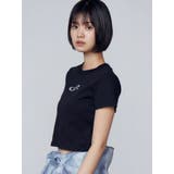 ロゴグラデーションミニマルTシャツ | EMODA | 詳細画像18
