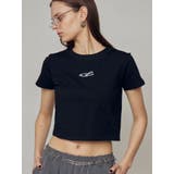 ロゴグラデーションミニマルTシャツ | EMODA | 詳細画像27