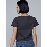 ロゴグラデーションミニマルTシャツ | EMODA | 詳細画像37