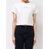 ロゴグラデーションミニマルTシャツ | EMODA | 詳細画像44