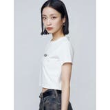 スプレーロゴミニマルTシャツ | EMODA | 詳細画像10 