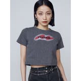 スプレーロゴミニマルTシャツ | EMODA | 詳細画像14 